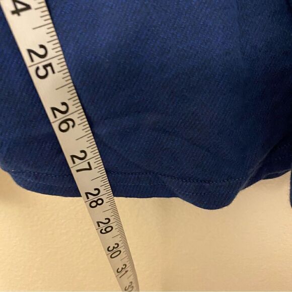 Tailorbyrd Collection navy blue Long sleeve button down shirt 100% cotton-XL - Picture 5 of 7